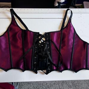 Forest Ink Underbust Corset